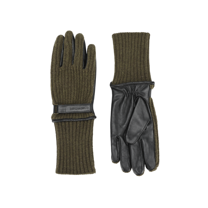 a pair of gloves on a white background