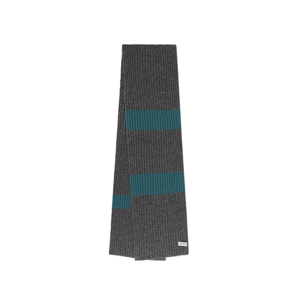 Extra-Fine Merino Wool Scarf - 100% RWS, 230cm Length, Vibrant Stripes