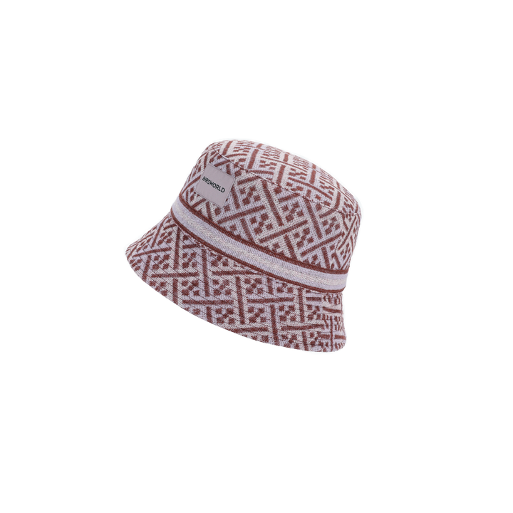 a red and white hat on a white background