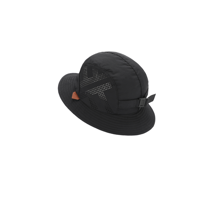 a black hat on a white background