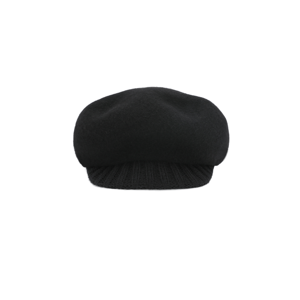 100% Pure Wool Beret with small peak