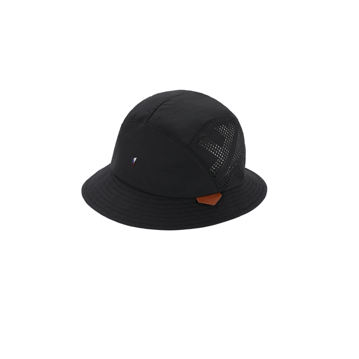 a black hat on a white background