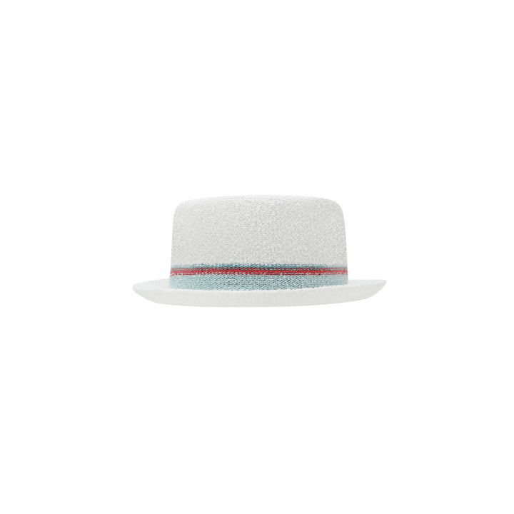 a white hat on a white background